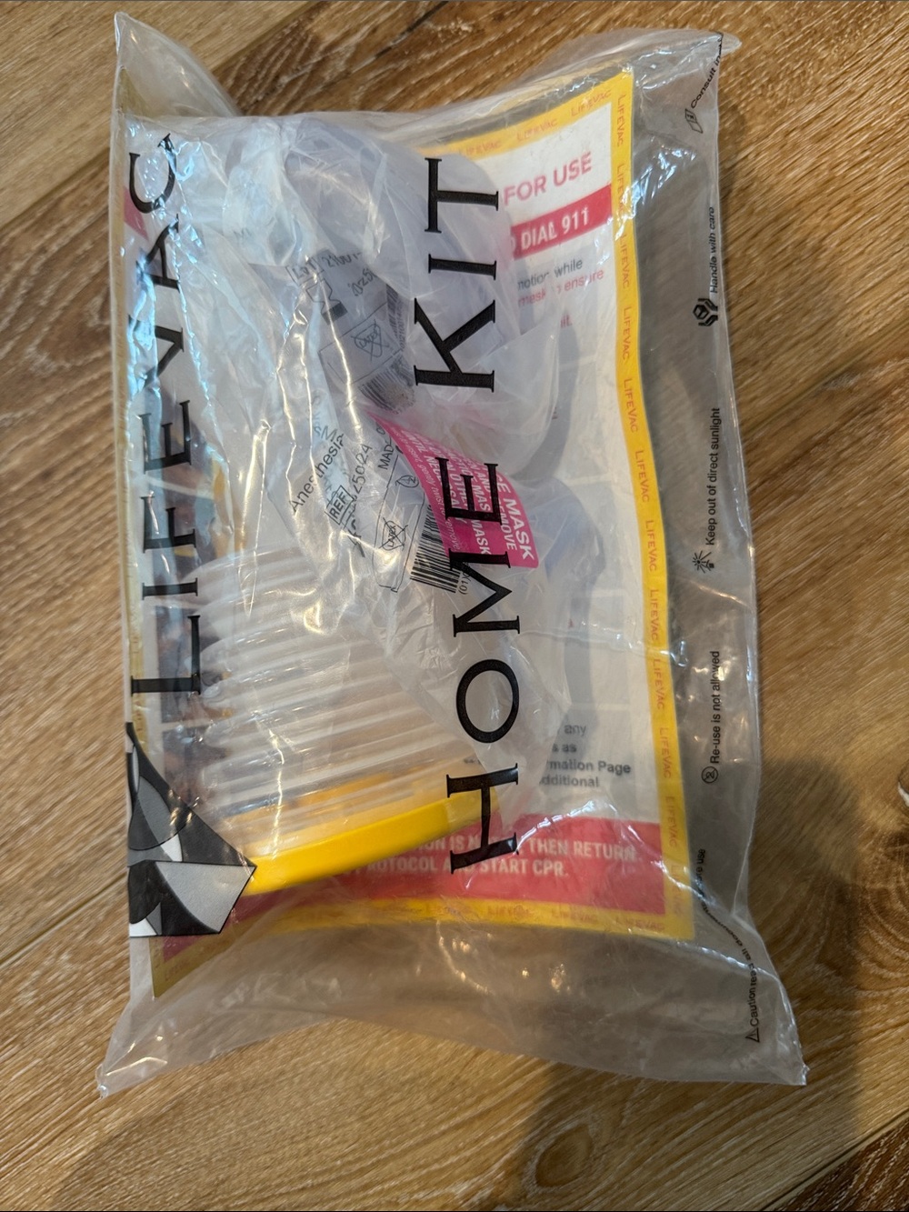 NEW Lifepac Home CPR Mask Kit